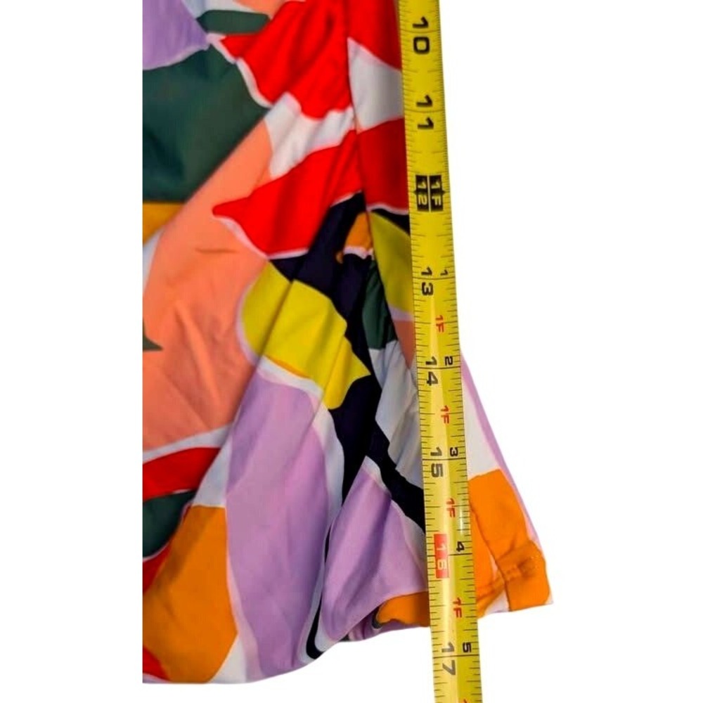 Anne Cole Tankini Top Womens Large Multicolor Tropical Twist Front 23MT25010 - Picture 11 of 15